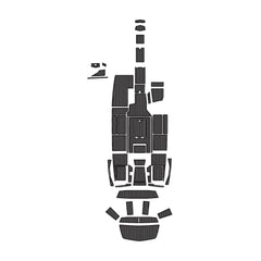 2015 Tige ASR Eva Foam Boat Flooring Faux Teak Boat Deck Foam Boat Decking Marine Mat Cockpit Swim Platform Pads Hzchione Drak Gray Black