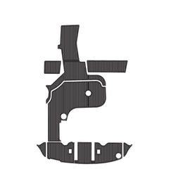 Sea Ray 34 Express Cruiser Eva Foam Boat Flooring Faux Teak Boat Deck Foam Boat Decking Marine Mat Cockpit Swim Platform Pads Hzchione Drak Gray Black