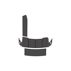 2020 Formula 350 CBR Swim Platform Cockpit Pad Teak EVA Foam Boat Decking Hzchione Dark Gray Black