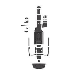 2018 Tige RZX3 Eva Foam Boat Flooring Faux Teak Boat Deck Foam Boat Decking Marine Mat Cockpit Swim Platform Pads Hzchione Drak Gray Black