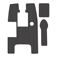 2007-2012 Sea Ray 205 Eva Foam Boat Flooring Faux Teak Boat Deck Foam Boat Decking Marine Mat Cockpit Swim Platform Pads Hzchione Drak Gray Black