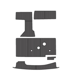 1997 Sea Ray 330 Eva Foam Boat Flooring Faux Teak Boat Deck Foam Boat Decking Marine Mat Cockpit Swim Platform Pads Hzchione Drak Gray Black