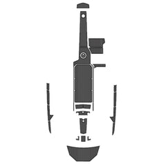 2015-2018 Supra SE Swim Platform Cockpit Pad EVA Teak Decking Mat Hzchione Faux Teak Drak Gray Black