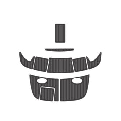 2007 Sea Ray 290 SS Eva Foam Boat Flooring Faux Teak Boat Deck Foam Boat Decking Marine Mat Cockpit Swim Platform Pads Hzchione Drak Gray Black