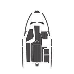 2015-2017 Malibu 23 LSV Eva Foam Boat Flooring Faux Teak Boat Deck Foam Boat Decking Marine Mat Cockpit Swim Platform Pads Hzchione Drak Gray Black