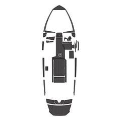 2022 Axis T220 Eva Foam Boat Flooring Faux Teak Boat Deck Foam Boat Decking Marine Mat Cockpit Swim Platform Pads Hzchione Drak Gray Black