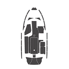 2014 Malibu 23 LSV Eva Foam Boat Flooring Faux Teak Boat Deck Foam Boat Decking Marine Mat Cockpit Swim Platform Pads Hzchione Drak Gray Black