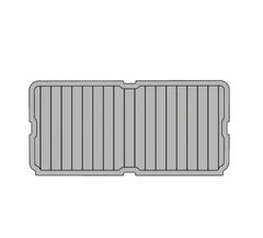 YETI Tundra 125 Cooler Pad Hzchione Ligt Grey+ Black