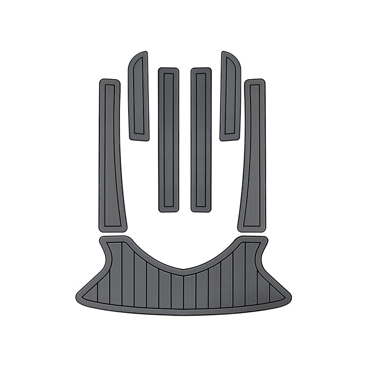 2000-2019 Kawasaki 1100 STX DI /900 STX /1200 STX R /STX 12F /STX 15F Jet Ski Boat Flooring EVA Foam Decking Sheet Traction Mat Hzchione Dark Gray Black