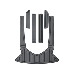 2000-2019 Kawasaki 1100 STX DI /900 STX /1200 STX R /STX 12F /STX 15F Jet Ski Boat Flooring EVA Foam Decking Sheet Traction Mat Hzchione Dark Gray Black