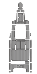 2016 Renegade 32 CC Traction Mats Eva Foam Boat Flooring Marine Decking Hzchione Light Grey Black