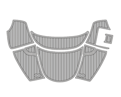 2009 Azure AZ208 Traction Mats Eva Foam Boat Flooring Marine Decking Hzchione Light Grey Black