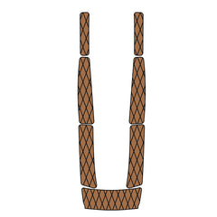 1994-1995 Yamaha Waveraider EVA Foam Boat Flooring Jet Ski Traction Mats Hzchione Brown Gray