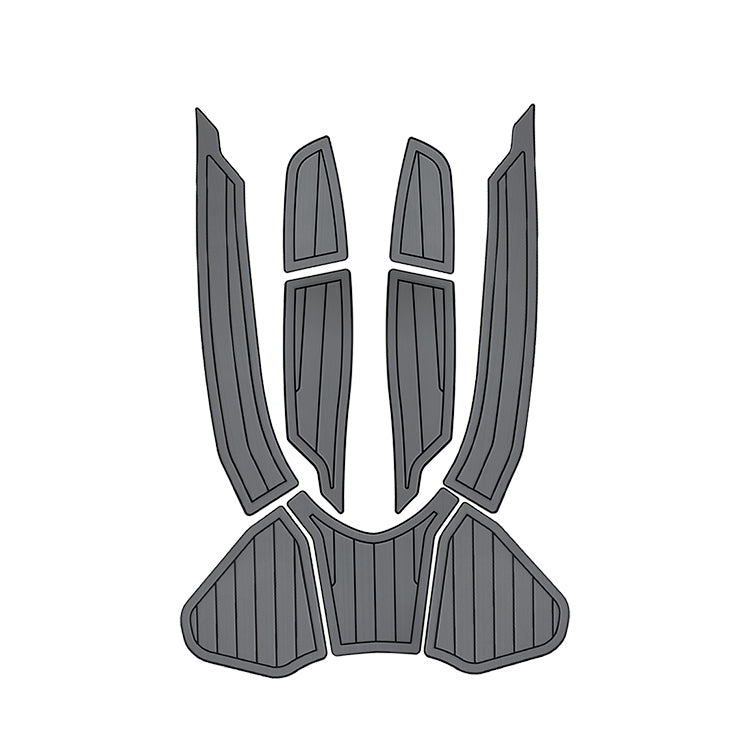 2016-2017 Sea Doo Wake Pro 215 Customize Jet Ski Mats Non-Slip Motorboat Traction Mat Hzchione Dark Gray Black