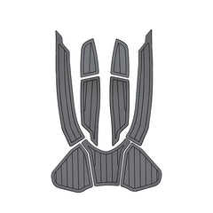 2016-2017 Sea Doo Wake Pro 215 Customize Jet Ski Mats Non-Slip Motorboat Traction Mat Hzchione Dark Gray Black