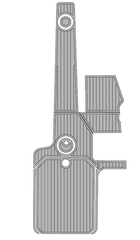 2013 Supra SA Traction Mats Eva Foam Boat Flooring Marine Decking Hzchione Light Grey Black