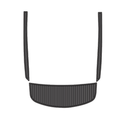 2011 Supra Launch 21V Traction Mats Eva Foam Boat Flooring Marine Decking Hzchione Dark Grey Black