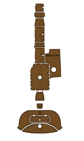 2007 Yamaha AR210 Traction Mats Eva Foam Boat Flooring Marine Decking Hzchione Brown Black