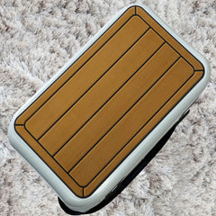 Hzchione 45L Cooler Pad For YETI Tundra 45L Cooler Seat Cushion Accessory EVA Foam Flooring Mat Hzchione Teak 729Brown + Black