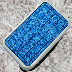 Hzchione 45L Cooler Pad For YETI Tundra 45L Cooler Seat Cushion Accessory EVA Foam Flooring Mat Hzchione Teak Ocean + Black