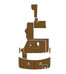 2005 Four Winns Vista 288 Traction Mats Eva Foam Boat Flooring Marine Decking Hzchione Brown Black