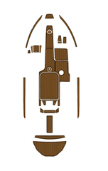 2019 Moomba Craz Traction Mats Eva Foam Boat Flooring Marine Decking Hzchione Brown Black