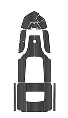 2021 Nautic Star 252 Hybrid Traction Mats Eva Foam Boat Flooring Marine Decking Hzchione Dark Grey Black