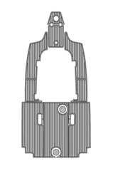 2022 Sea Fox Commander 248 Traction Mats Eva Foam Boat Flooring Marine Decking Hzchione Light Grey Black