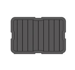 YETI Tundra 50 Cooler Pad Hzchione Dark Gray + Black
