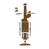 2019 Tige RZX2 Eva Foam Boat Flooring Faux Teak Boat Deck Foam Boat Decking Marine Mat Cockpit Swim Platform Pads Hzchione Light Brown Black