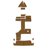 2017 Regal 26 Express Custom Boat Flooring Foam Boat Decking Kits Hzchione Brown Black