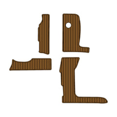 2005 Sea Ray Sundancer 390 Eva Foam Boat Flooring Faux Teak Boat Deck Foam Boat Decking Marine Mat Cockpit Swim Platform Pads Hzchione Light Brown Black