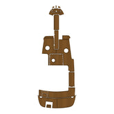 2003 Rinker Captiva 212 Swim Platform Cockpit Pad Teak EVA Foam Boat Decking