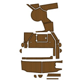 2006 Regal 3560 Eva Foam Boat Flooring Boat Decking Hzchione Brown Black