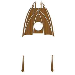 2010 Regal 2750 Eva Foam Boat Flooring Boat Decking Hzchione Brown Black