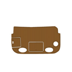 Sea Ray 250 Eva Foam Boat Flooring Faux Teak Boat Deck Foam Boat Decking Marine Mat Cockpit Swim Platform Pads Hzchione Light Brown Black