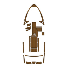 2018-2021 Axis T22 Eva Foam Boat Flooring Faux Teak Boat Deck Foam Boat Decking Marine Mat Cockpit Swim Platform Pads Hzchione Light Brown Black