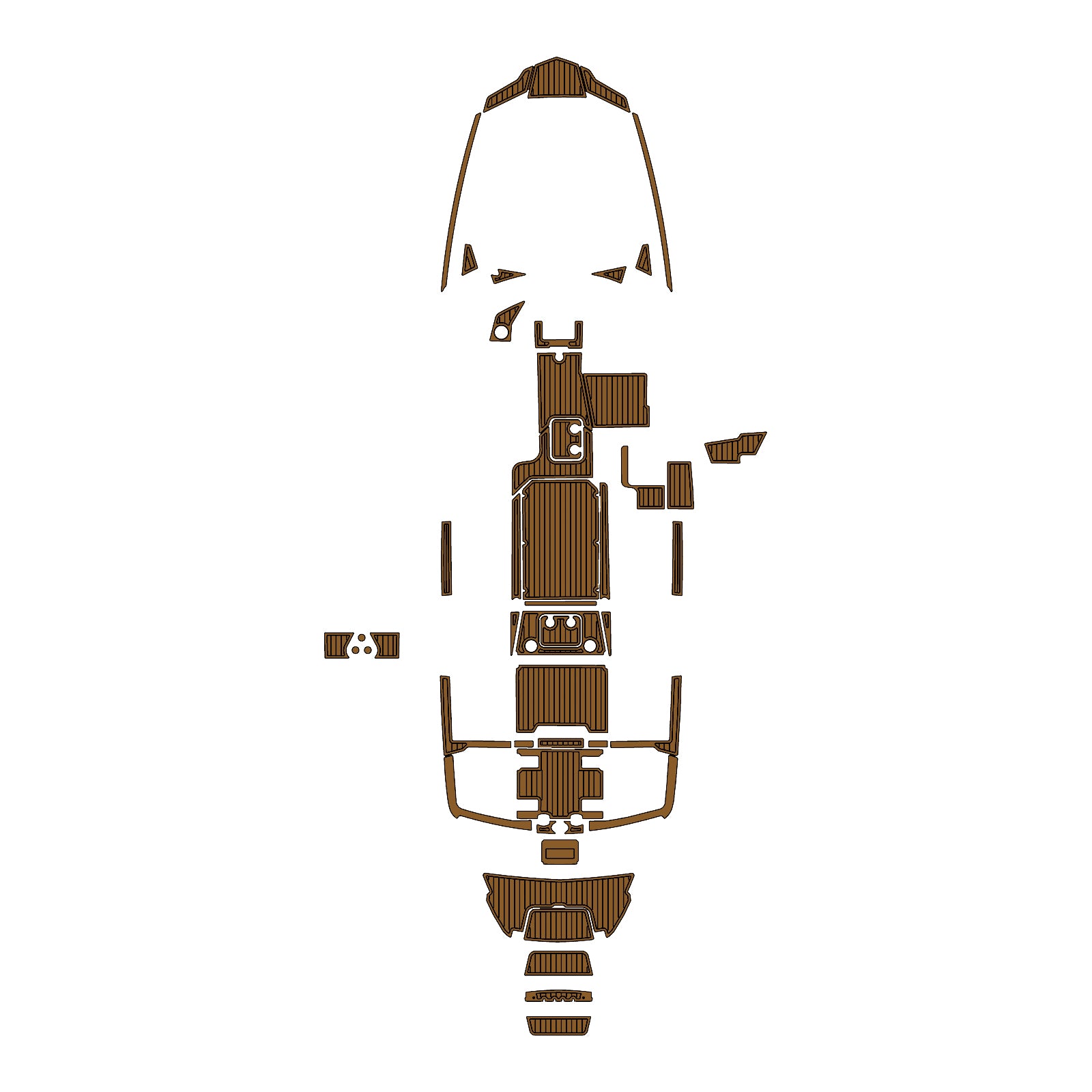 2021 Malibu M220 Eva Foam Boat Flooring Faux Teak Boat Deck Foam Boat Decking Marine Mat Cockpit Swim Platform Pads Hzchione Light Brown Black