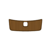 2007 Malibu Response Eva Foam Boat Flooring Faux Teak Boat Deck Foam Boat Decking Marine Mat Cockpit Swim Platform Pads Hzchione Light Brown Black