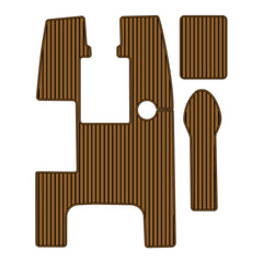 2007-2012 Sea Ray 205 Eva Foam Boat Flooring Faux Teak Boat Deck Foam Boat Decking Marine Mat Cockpit Swim Platform Pads Hzchione Light Brown Black