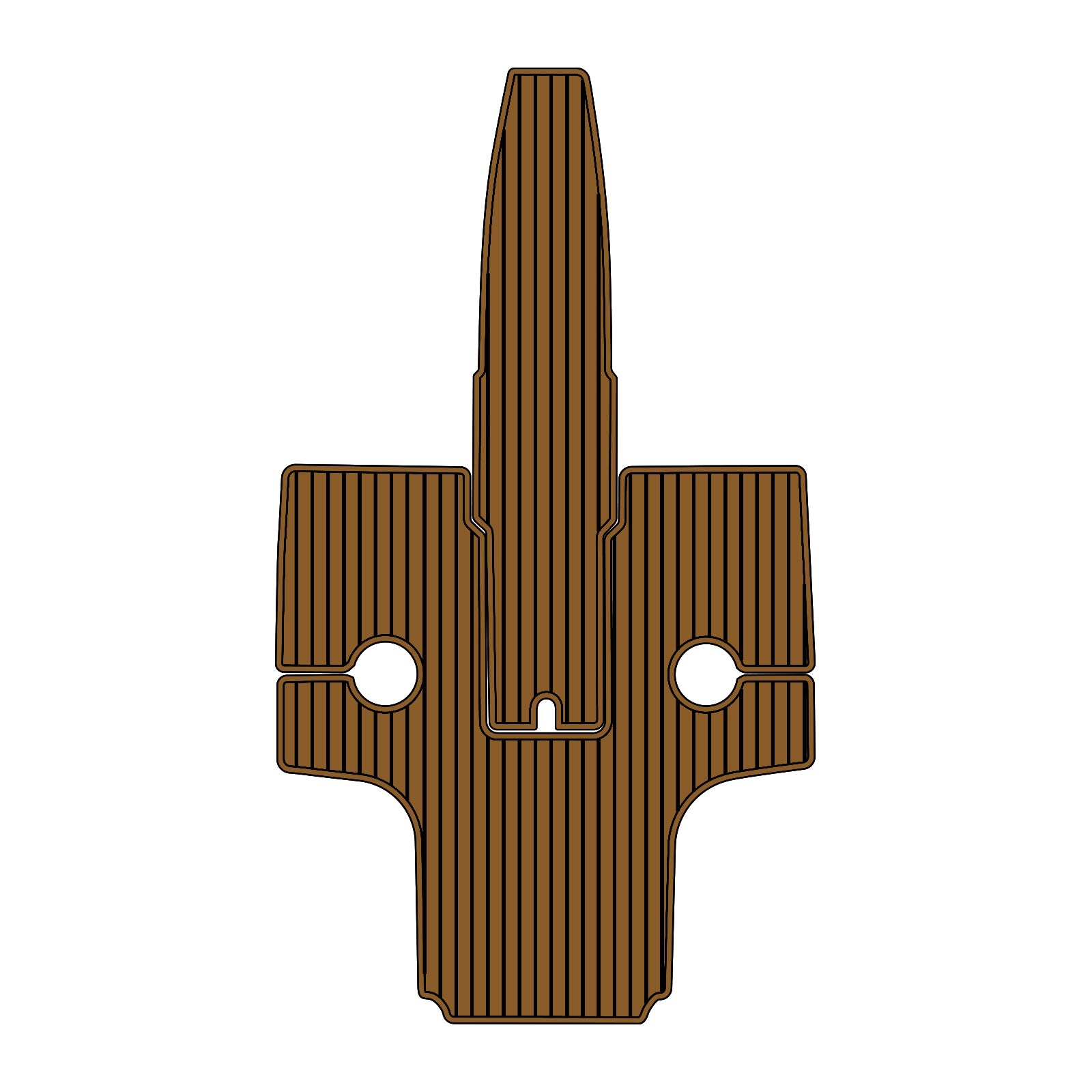 2013 Regal 2300 BR Eva Foam Boat Flooring Boat Decking Hzchione Brown Black