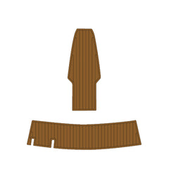 Sea Ray 210 Eva Foam Boat Flooring Faux Teak Boat Deck Foam Boat Decking Marine Mat Cockpit Swim Platform Pads Hzchione Light Brown Black