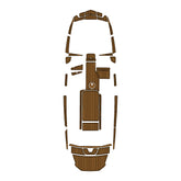 2023 Axis A225 Eva Foam Boat Flooring Faux Teak Boat Deck Foam Boat Decking Marine Mat Cockpit Swim Platform Pads Hzchione Light Brown Black