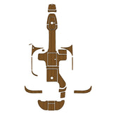 2006 Sea Ray Sundancer 240 Eva Foam Boat Flooring Faux Teak Boat Deck Foam Boat Decking Marine Mat Cockpit Swim Platform Pads Hzchione Light Brown Black