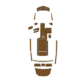 2022 Axis A22 Eva Foam Boat Flooring Faux Teak Boat Deck Foam Boat Decking Marine Mat Cockpit Swim Platform Pads Hzchione Light Brown Black