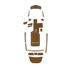 2022 Axis A22 Eva Foam Boat Flooring Faux Teak Boat Deck Foam Boat Decking Marine Mat Cockpit Swim Platform Pads Hzchione Light Brown Black