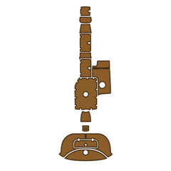 2007 Yamaha AR 210 Swim Platform Cockpit Pad Boat Kit EVA Boat Flooring Foam Decking Mat Hzchione Light Brown + Black Brushed