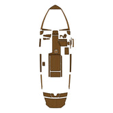 2022 Axis T220 Eva Foam Boat Flooring Faux Teak Boat Deck Foam Boat Decking Marine Mat Cockpit Swim Platform Pads Hzchione Light Brown Black