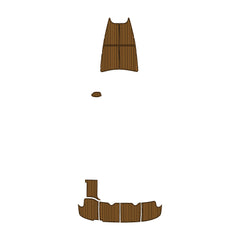 2003 Sea Ray 420 Eva Foam Boat Flooring Faux Teak Boat Deck Foam Boat Decking Marine Mat Cockpit Swim Platform Pads Hzchione Light Brown Black