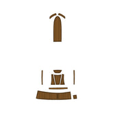 2007 Bayliner 185 Bowrider Traction Mats Eva Foam Boat Flooring Marine Decking Hzchione Brown Black